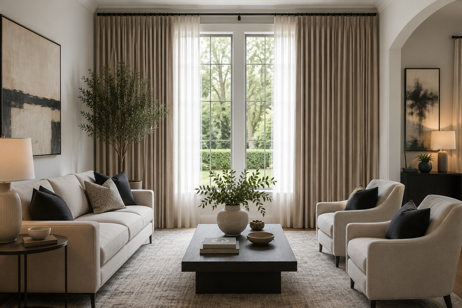 Custom Drapery And Window Treatments