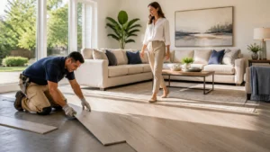 Luxury Vinyl Plank Friendswood, TX Homes Use for Quieter Floors
