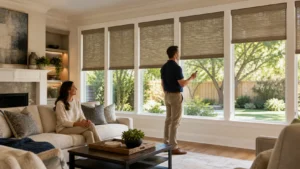 Choosing Motorized Window Treatments Sugar Land Families Actually Use