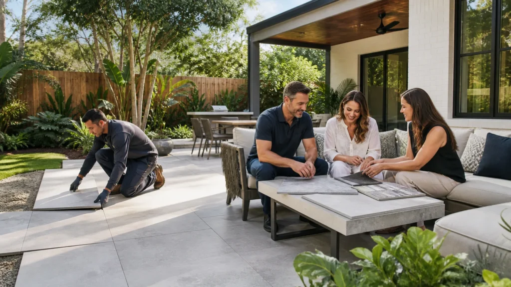Reimagining Patio Flooring in Houston for Year-Round Outdoor Living